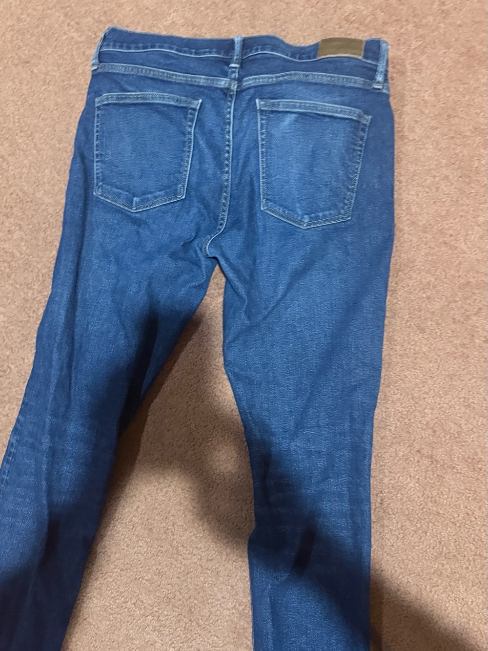 J. Crew Men's Skinny Jeans in Deep Blue Denim